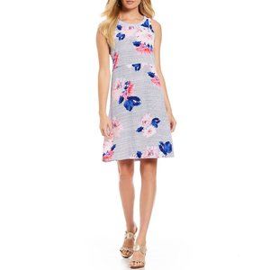 Joules Ava Woven Floral Printed Sleeveless Dress 1